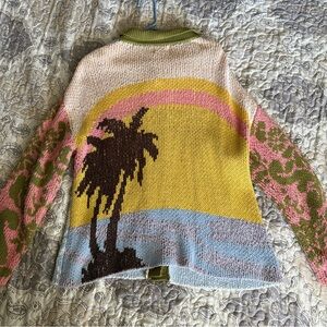 BDG palm Tree Print cardigan